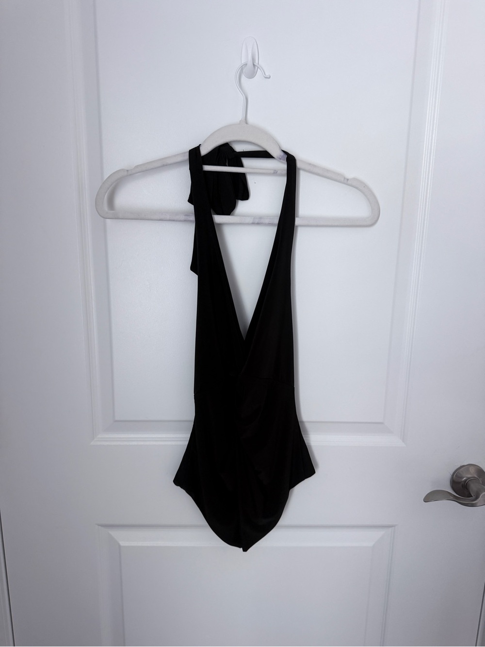 Windsor Black Halter Top